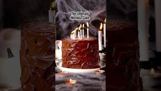 The Ultimate MATILDA Cake matilda chocolatecake spookyseason halloweenfood shorts [upl. by Enyala]