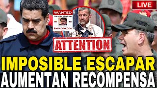 ÚLTIMO EEUU AUMENTARÍA RECOMPENSA POR MADURO IMPOSIBLE ESCAPAR ULTIMATUM [upl. by Ttergram579]