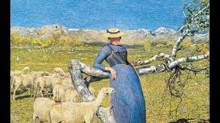 Giovanni Segantini 18581899  Italian Symbolist Painter in the Alps [upl. by Kalin412]