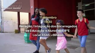 Calendário escolar  1º Semestre  Agrupamento de Escolas António Sérgio  Vila Nova de Gaia [upl. by Leasia344]