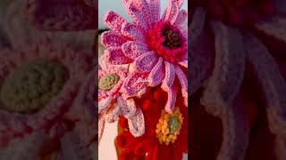 Gerberas ♥️🧶 crochet flores  gerberas [upl. by Lounge906]