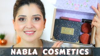 JE TESTE LA MARQUE NABLA COSMETICS [upl. by Freytag]