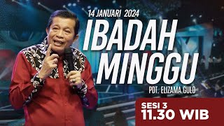 IBADAH ONLINE MINGGU  Sesi 3  1130 WIB  Minggu 14 Januari 2024 [upl. by Anailuj782]