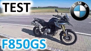 BMW F850GS  Testfahrt  MotoVlog 30 [upl. by Zitella356]