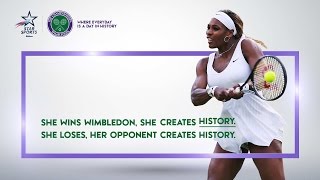 Wimbledon Heroes Serena Williams [upl. by Aubigny]