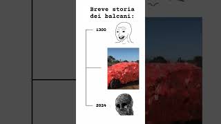 Breve storia dei Balcani meme memeita memestagram storia shorts [upl. by Nyre]