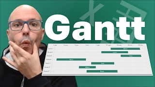 ✅ Gráfico DIAGRAMA de GANTTen excel [upl. by Maida]