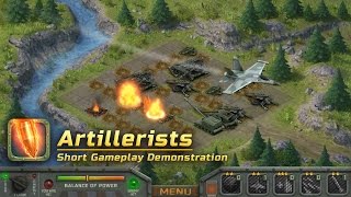 Artillerists  short gameplay demonstration [upl. by Peder]