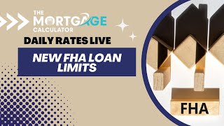 Daily Mortgage Rates LIVE  11302023 FHA Loan Limits [upl. by Trueman]