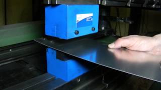 Press Brake Louver Tool Demonstration [upl. by Htebiram625]