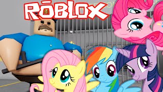 My Little Pony Play Roblox Barry’s Prison [upl. by Rebba]