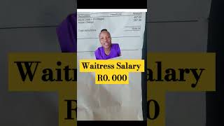 Waitressing Salary liferesetwithboni [upl. by Abraham975]