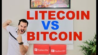 Litecoin VS Bitcoin [upl. by Amalburga]