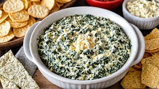 Make the Best Quick Spinach Dip Always Home [upl. by Asilam]