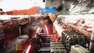 Kylo And Maul Are A Deadly Combo  Star Wars Battlefront 2 Galactic Assault Gameplay [upl. by Ahtiekal604]