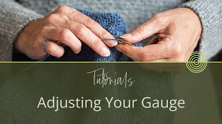 How to Adjust Your Pattern Size for Different Gauges [upl. by Airekat]