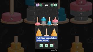 Tower of Hanoi sort level 607 [upl. by Attiuqihc]