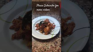 Kundapura Chicken Sukka  Chicken cooked in coconut masalayoutubeshorts shortvideos [upl. by Koziarz144]