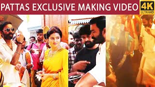 Pattas Making Video  Dhanush  Sneha  Durai SenthilKumar [upl. by Zullo]