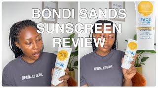 BONDI SANDS SUNSCREEN REVIEW [upl. by Payson]