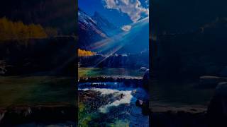 Traveling is fuel for me travel nature mountains lake viralvideo [upl. by Janna]