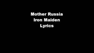 Mother RussiaIron MaidenLyrics [upl. by Deeann]