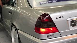 Mercedes Benz C43 AMG Sound modified [upl. by Tracy]