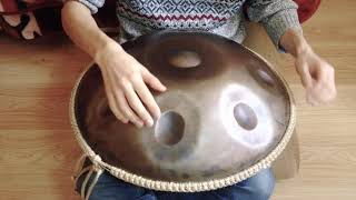 Deep Fields  Handpan Solo Composition by Oles Deyneka F Equinox [upl. by Merralee]