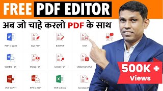 Best Free Online PDF Editor  How to convert PDF to Microsoft Word [upl. by Loralie]