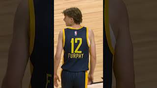 Rookie Johnny Furphy Micd Up for Summer League Game Against Denver  Indiana Fever [upl. by Kimon]