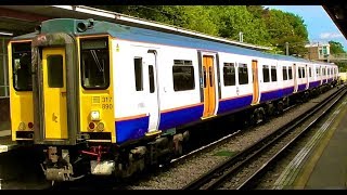 London Overground 317890 On The Romford  Upminster Branch  Saturday 26th August 2017 [upl. by Eesyak]