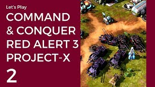 Lets Play Command amp Conquer Red Alert 3  Project X 2  Apocalypse Now [upl. by Anelehs]