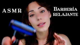 ASMR BARBERÍA NOCTURNA 1HORA 💤 Lavo Peino y Corto Pelo y Barba 🪒 Masaje Capilar 🧼 Roleplay Español [upl. by Selma]