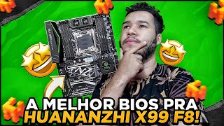 BIOS HUANANZHI X99 F8 OVERCLOCK RAID TIMING E MINERAÇÃO BEST BIOS [upl. by Refanej740]