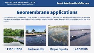 Geomembrane and Geotextile Difference [upl. by Derraj405]