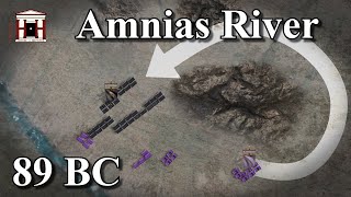 The Battle of River Amnias 89 BC ⚔️  First Mithridatic War [upl. by Groark]