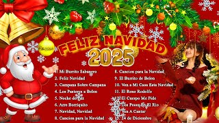 FELIZ NAVIDAD 2025 🎅 LAS MEJORES ÉXITOS VILLANCICOS NAVIDEÑOS 🎅 MÚSICA DE NAVIDAD EN ESPAÑOL [upl. by Godden108]