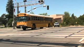 Safe Railroad Crossing Procedures for School Bus Drivers [upl. by Burford]