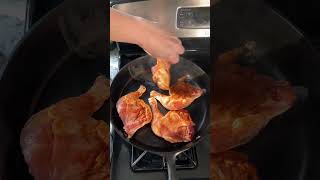 Cast Iron Iron Chicken…cooked in only 20 minutes [upl. by How775]