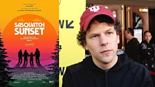 Jesse Eisenberg quotSasquatch Sunsetquot Interview  SXSW 2024 Red Carpet [upl. by Deacon]