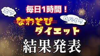 第2回、結果発表！2ヶ月毎日1時間、エアなわとび改め！エア、ロバイクダイエット！ [upl. by Lenhard123]