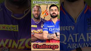 Andre Russell Vs Virat Kohli 33 Balls Battle Challenge In Real Cricket 24  cricket shorts ipl [upl. by Aubry]