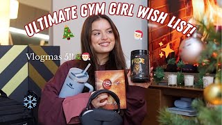 THE ULTIMATE GYM GIRL WISH LIST  my fitness faves vlogmas 5 [upl. by Narine393]