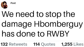 RWBY Fanatics are STILL mad at Hbomberguy [upl. by Aneet]