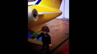 Playmobil Aeroplane prepares for Takeoff [upl. by Hnao]