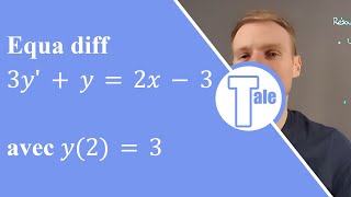 équation différentielle 1er ordre yayf [upl. by Ahsiened]