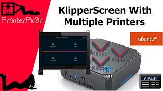 KlipperScreen Setup for Multiple 3D Printers [upl. by Marella99]