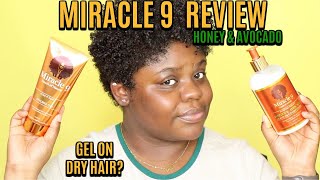 Miracle 9 Honey amp Avocado Leave in Conditioner and Styling Gel [upl. by Laux]