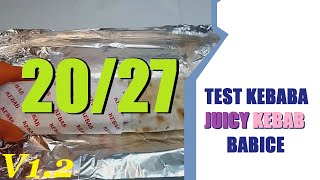 Juicy kebab Babice  test cienki kebab  Warszawska 212 05082 Latchorzew koło Babic Polska [upl. by Atilal]