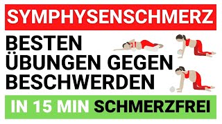 Symphyse Besten Übungen für Schwangere bei Symphysenlockerung und Beschwerden I Beckenboden Workout [upl. by Elwin182]